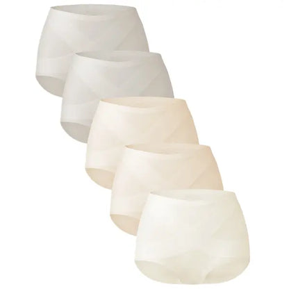 Women's Classic Panties, 5-Pack Seamless High Waist Essential Underwear for Women