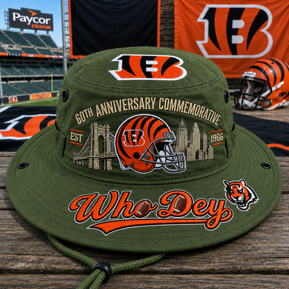 🇺🇸 Last Day Promo: 49% OFF🐯Wh🏈Dey 60th Anniversary Commemorative Boonie Hat🏈