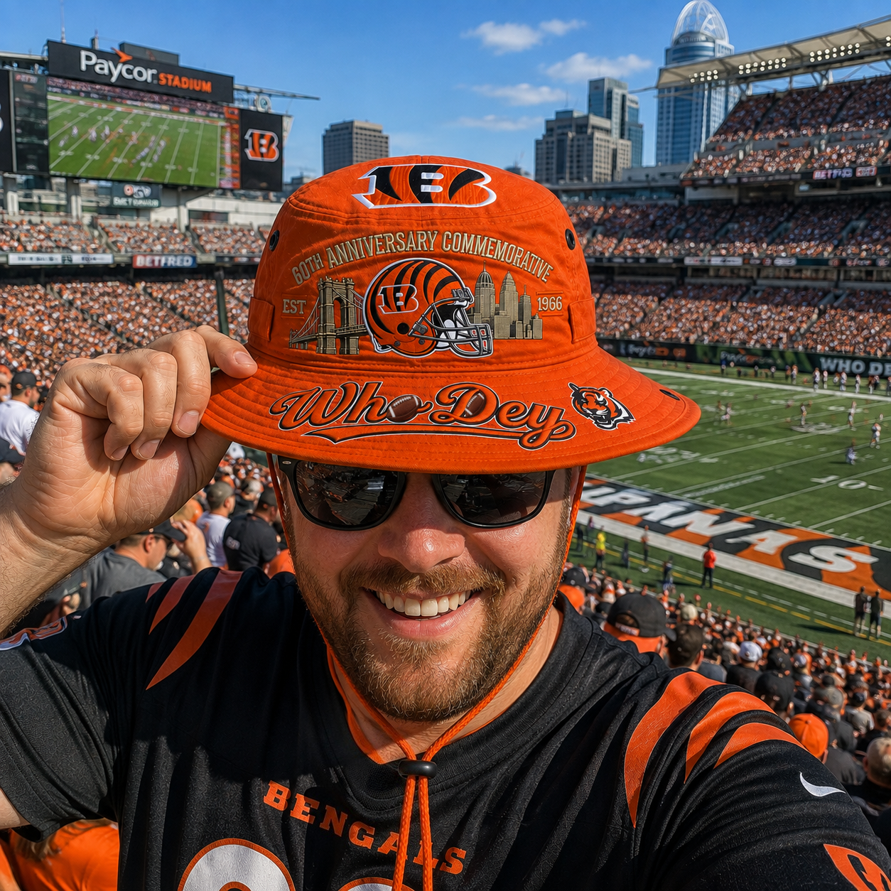 🇺🇸 Last Day Promo: 49% OFF🐯Wh🏈Dey 60th Anniversary Commemorative Boonie Hat🏈