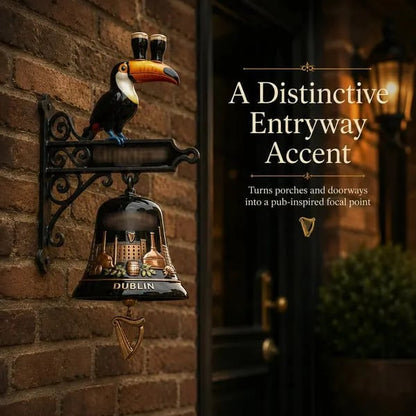 🍺Toucan Doorbell - Bringing the classic Irish pub character to your door