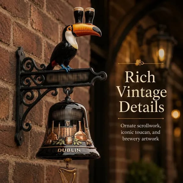 🍺Toucan Doorbell - Bringing the classic Irish pub character to your door