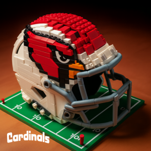 United States Football Team Brick Helmet Collection – Creative Building Blocks Fan Gift