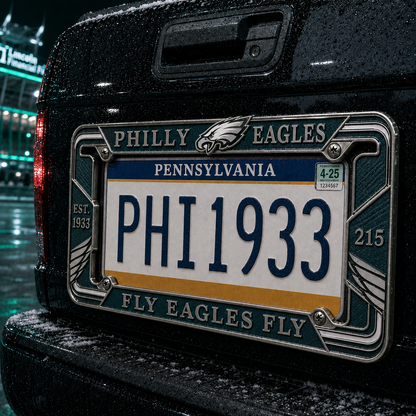 LAST DAY 49% OFF - United States Football Team Legacy 3D Metal License Plate Frame
