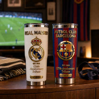 Football Club Anniversary Premium Tribute Tumbler
