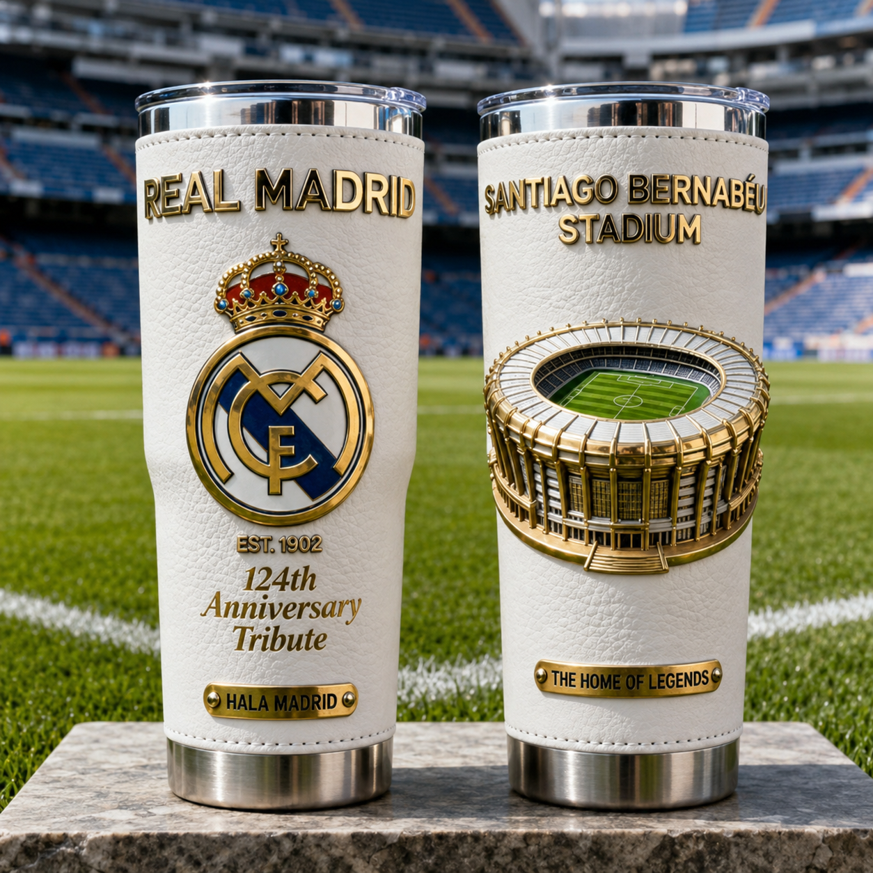 Football Club Anniversary Premium Tribute Tumbler
