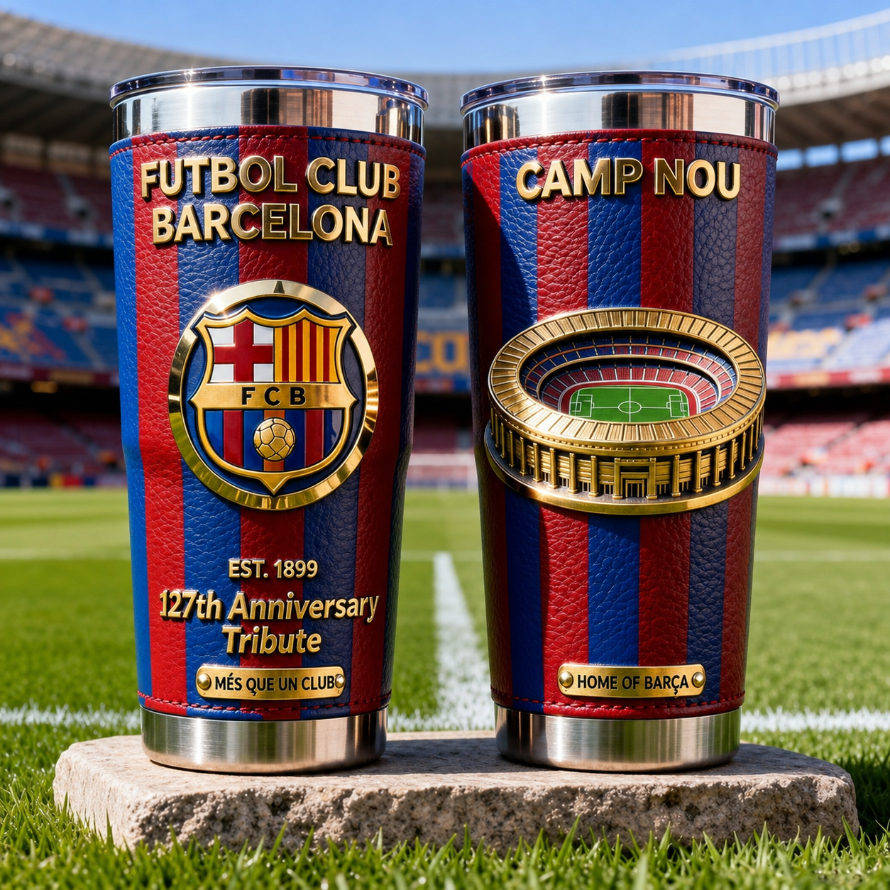 Football Club Anniversary Premium Tribute Tumbler