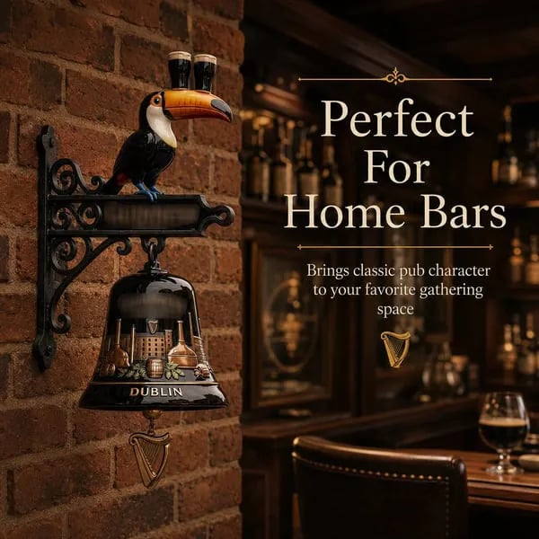 🍺Toucan Doorbell - Bringing the classic Irish pub character to your door