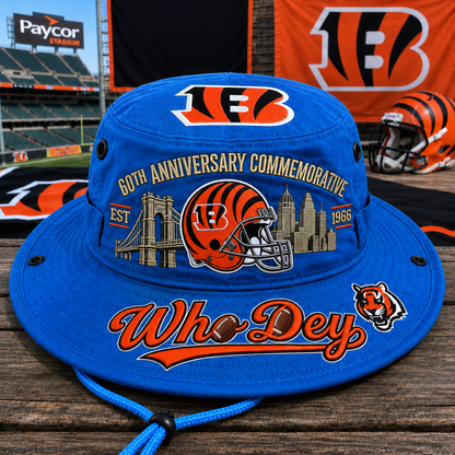 🇺🇸 Last Day Promo: 49% OFF🐯Wh🏈Dey 60th Anniversary Commemorative Boonie Hat🏈