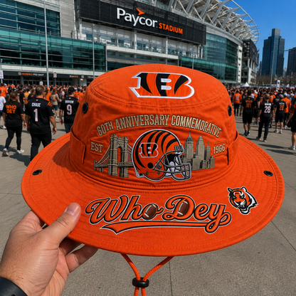 🇺🇸 Last Day Promo: 49% OFF🐯Wh🏈Dey 60th Anniversary Commemorative Boonie Hat🏈
