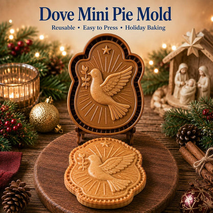 🔥LAST DAY 50% OFF - ✝️ Faith & Nativity Christmas Mini Pie Mold Collection