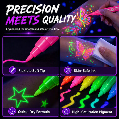 🔥 LAST DAY 50% OFF — UV Glow Party & DIY Art Pens 🎃✨