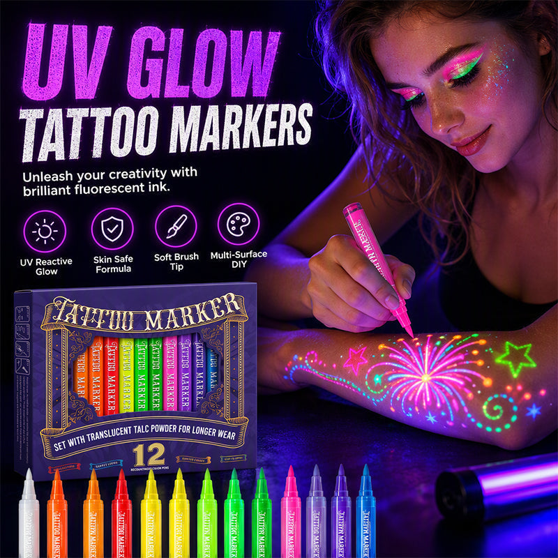 🔥 LAST DAY 50% OFF — UV Glow Party & DIY Art Pens 🎃✨