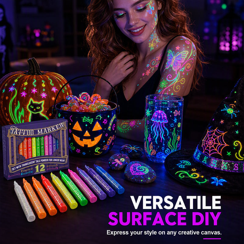 🔥 LAST DAY 50% OFF — UV Glow Party & DIY Art Pens 🎃✨