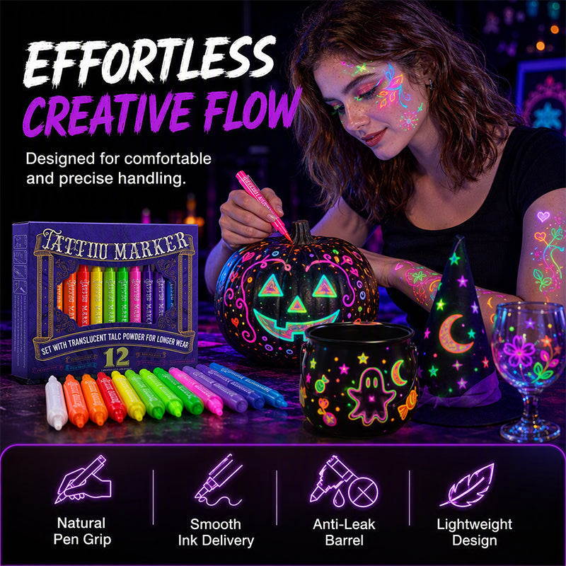 🔥 LAST DAY 50% OFF — UV Glow Party & DIY Art Pens 🎃✨